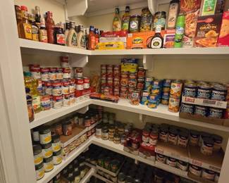 TONS Of Canned Goods, Food, Toilet Paper, Paper Towels, Laundry Detergent, And Much More!
