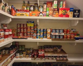 TONS Of Canned Goods, Food, Toilet Paper, Paper Towels, Laundry Detergent, And Much More!