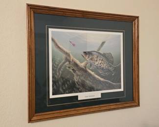 Kathy Dickson "Fatal Attraction" Limited Edition Framed Signed And Numbered Print 2/30 A.P.