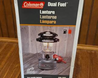 NEW OLD STOCK Vintage 1991 Coleman Dual Fuel Lantern