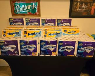 TONS Of Canned Goods, Food, Toilet Paper, Paper Towels, Laundry Detergent, And Much More!