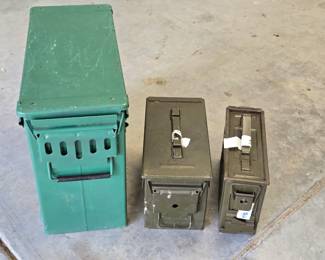 Metal Ammo Cans