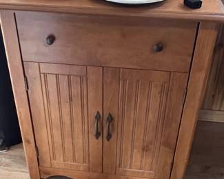 Rolling kitchen cabinet 