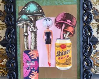 Handmade collage art- new