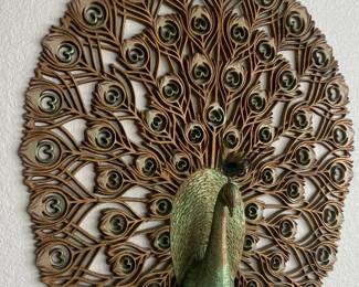 Vintage Burwood Peacock, large