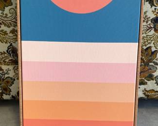 modern sunset art, new