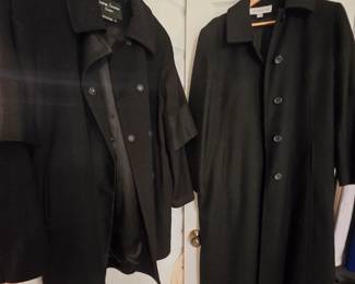 Coats by George Simonton Couture and Liz Claiborne