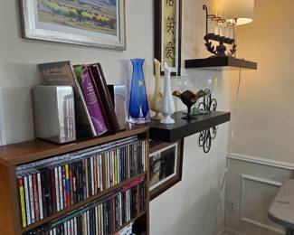 CDs, DVDs, vases, wall art and general decor. Something for everyone!