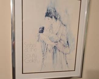 Limited edition offset lithographic art print by Susan Sahall