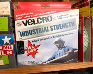 Industrial strength velcro