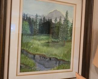 Lots of wall art...something for everyone!