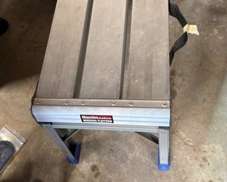 HaulMaster working platform