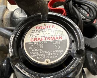 Craftsman Router