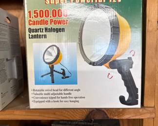 12v Super powerful quartz halogen lantern