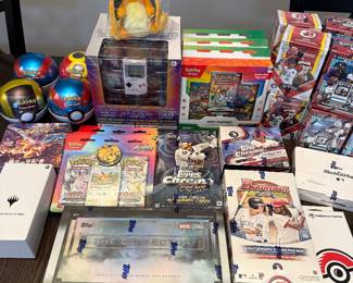 Trading Cards - Pokemon, baseball cards, Marvel, Magic The Gathering (no discounts on new/sealed items)