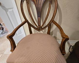 beautiful inlay shown here...very nice chairs