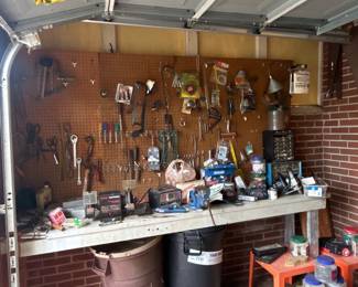 Small tools as well as drills and other tools