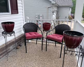 several patio Sets