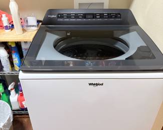 New whirlpool heavy duty washing machine