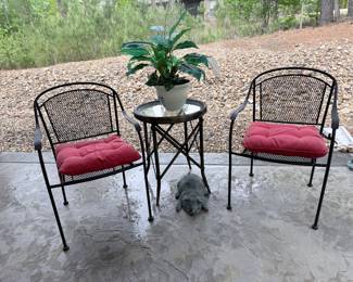 multiple patio sets wrought iron