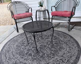 Round Patio Rug