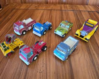 Lot of Small Toy Cars Mixed Vintage Styles