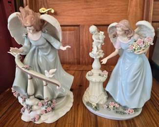 Two Porcelain Ladies