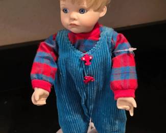 AshtonDrake Cody Cuddle Bear Doll With Tags Bear Missing