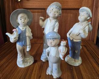 Lladroesque Four Pieces