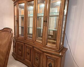 Lighted China Cabinet