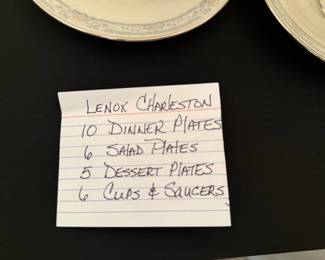 Lenox Charleston China Set