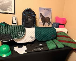 Quilted English Saddle Pads