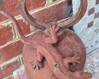 Garden bell, no clapper