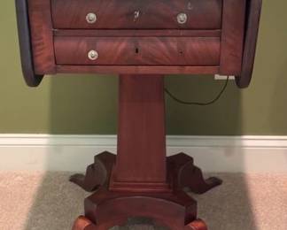 Vintage Empire drop leaf side table