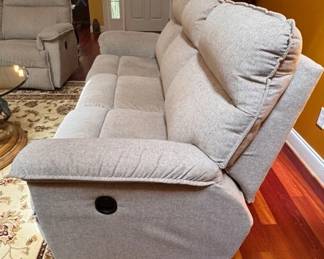 La-Z-Boy reclining sofa and loveseat