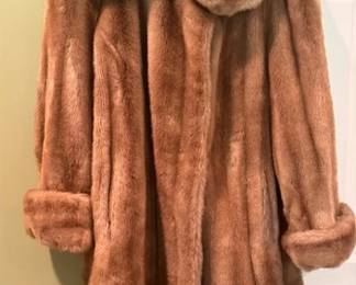 Vintage faux fur coat by Grandella