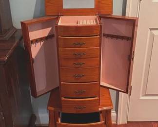 Jewelry armoire