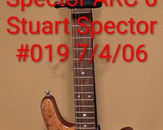 Spector ARC 6 Stuart Spector #019