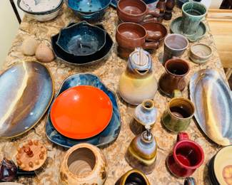 Mid Century Pottery