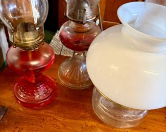 Lots of oil lamps