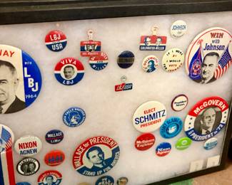 Vintage Presidential Buttons