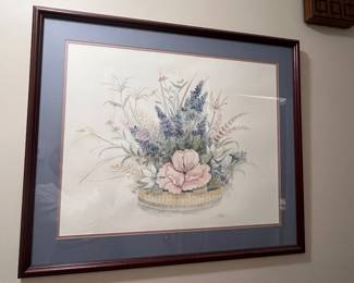 M BERTRAND WATERCOLOR PRINT