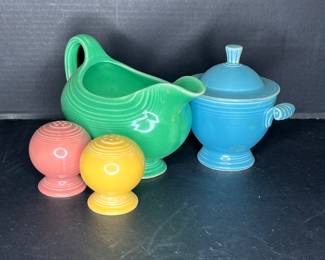 VINTAGE FIESTA DISHES (LOWER CASE F)