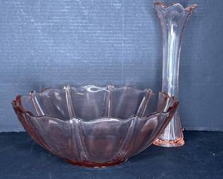 PINK DEPRESSION GLASS