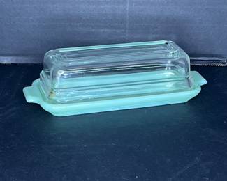 FIRE KING JADEITE BUTTER DISH