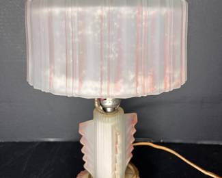 ART DECO BOUDOIR LAMP