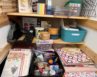 CRAFT AND SCRAPBOOKING SUPPLIES