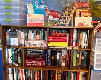 ASSORTED BOOKS AND CRAFTS
