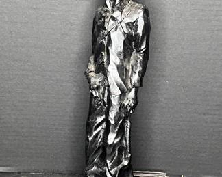 HAND CARVED COAL FIGURINES