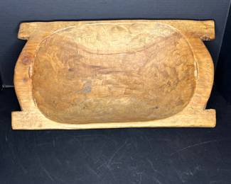 PRIMITIVE DOUGH BOWL - REPRODUCTION